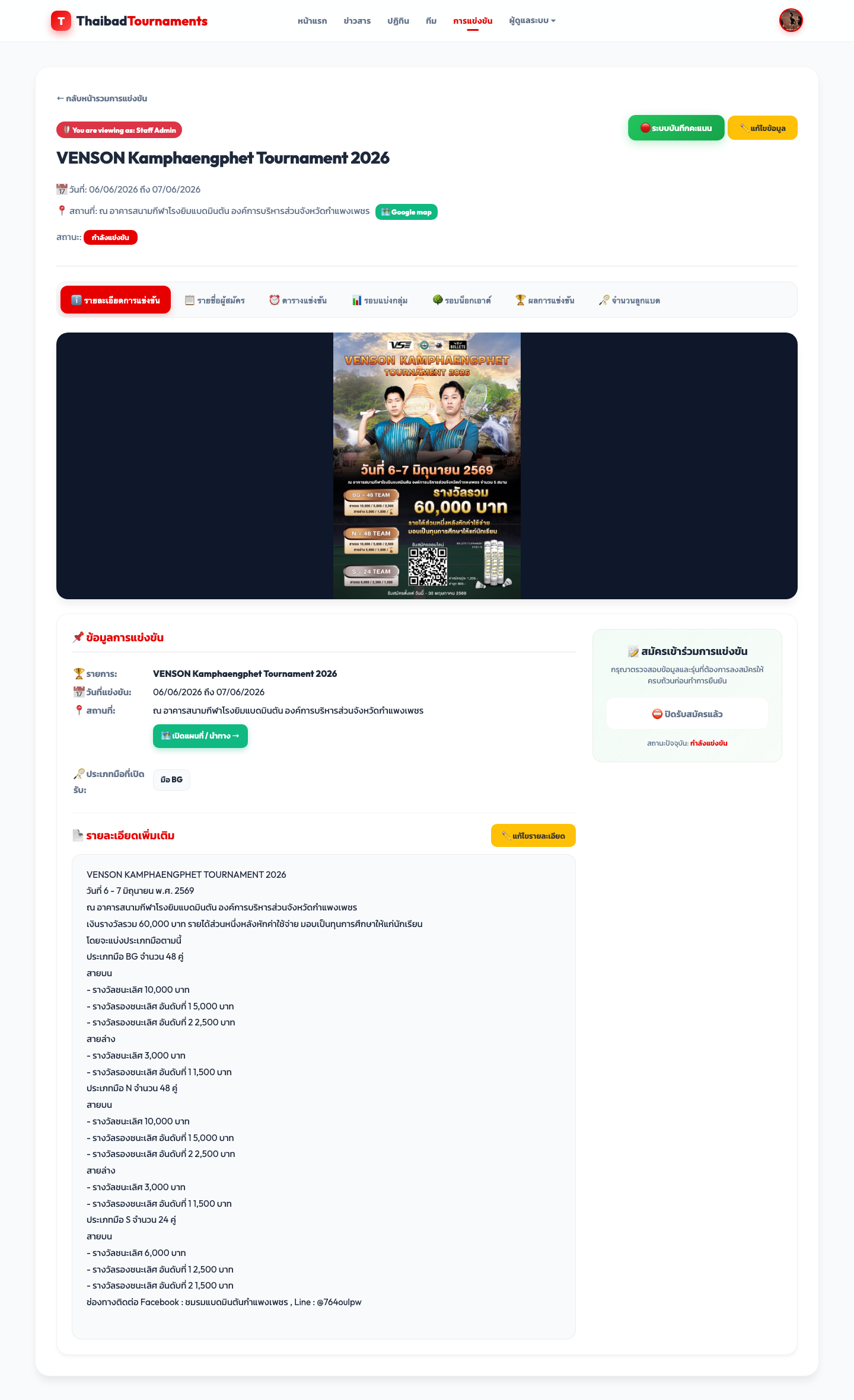 tab info